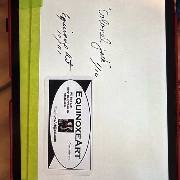 Stargate SG-1 Jack O’Neill Original Computer Artwork - Picture 3 of 3